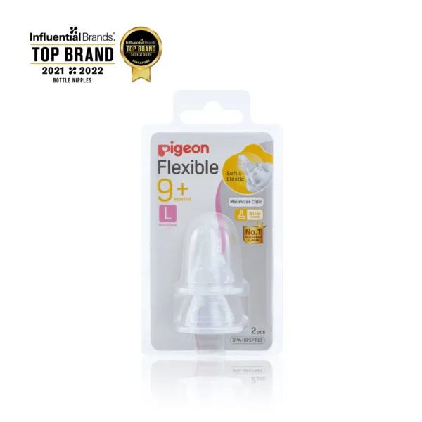 PIGEON Flexible Nipple 9+ months-L