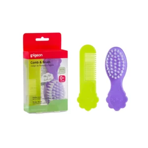 PIGEON Comb & Brush 0+month