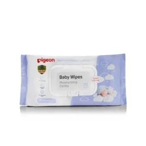 PIGEON Baby wipes moisturizing cloths with lanolin 70's