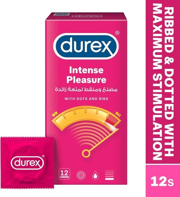 DUREX Intense Pleasure Condoms 12's