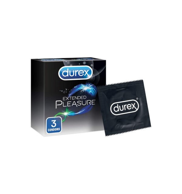 DUREX EXTENDED PLEASURE Condoms 3's