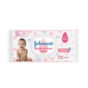 Johnson's Gentle All Over Wipes 72s