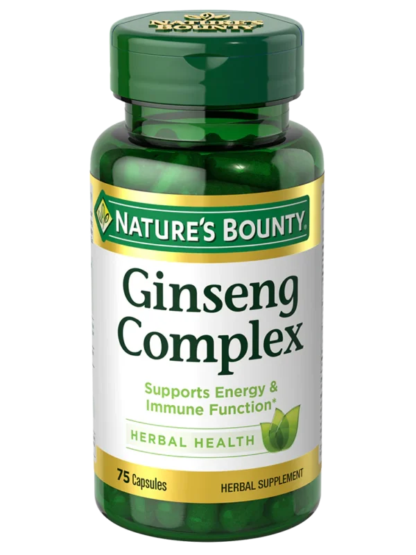 Nature's Bounty Ginseng Complex Capsules 75's